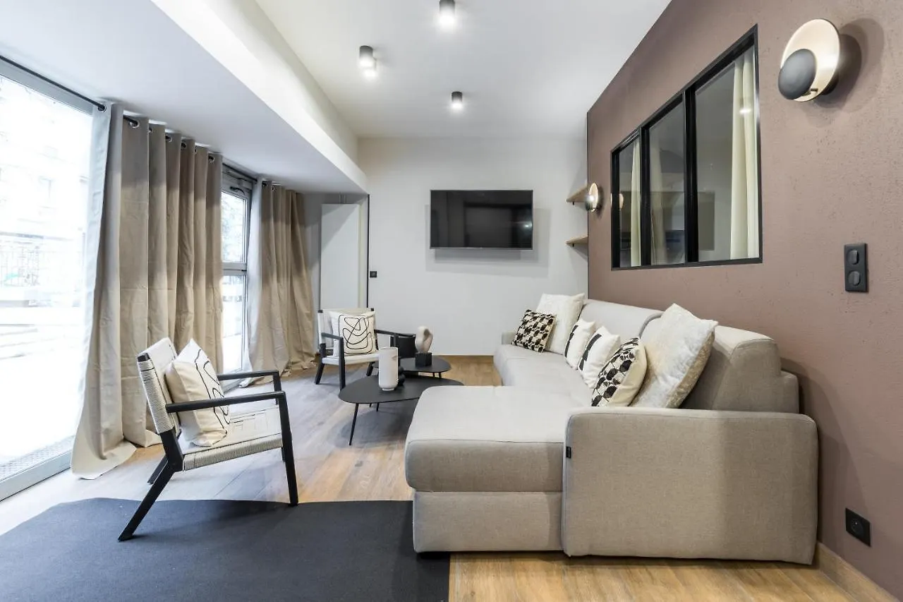 Hsh Parmentier-couronnes I Design 6p-2br Appartement