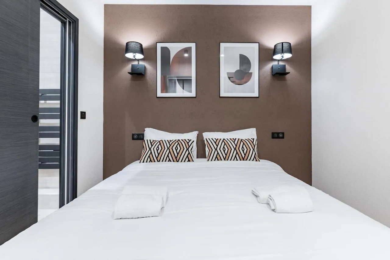 Hsh Parmentier-couronnes I Design 6p-2br Appartement *
